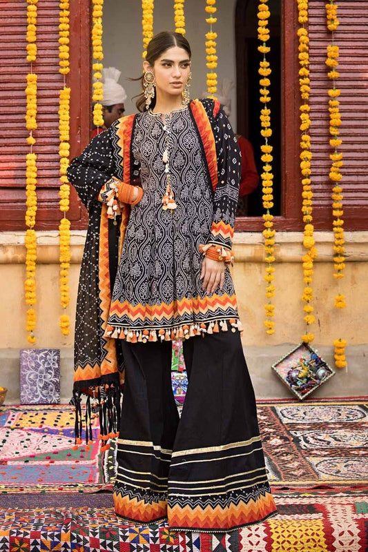 Gul Ahmed 3PC Printed Lawn Unstitched Suit CL-42033 B