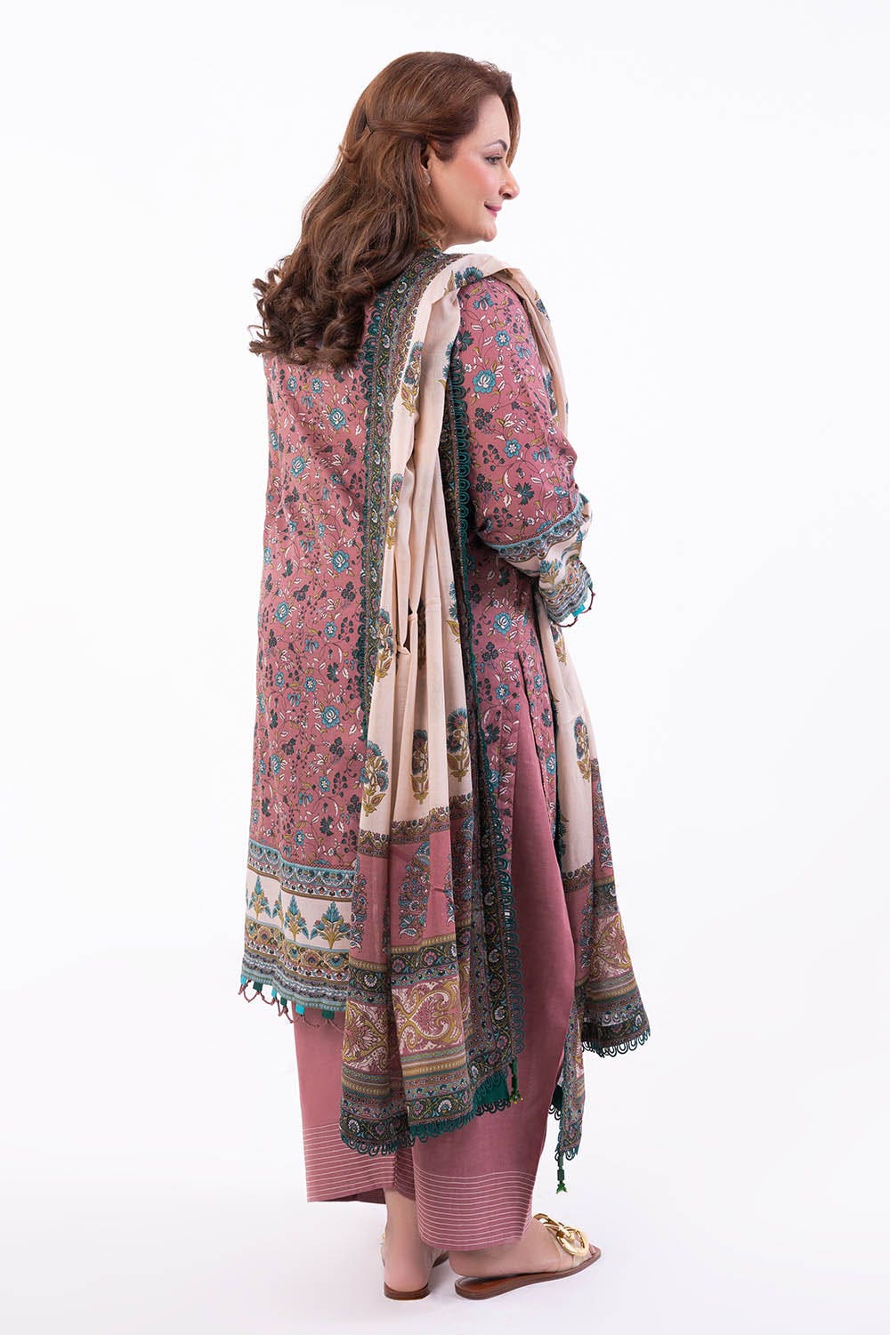 Gul Ahmed 3 Piece Unstitched Printed Lawn Suit CL-52378 A